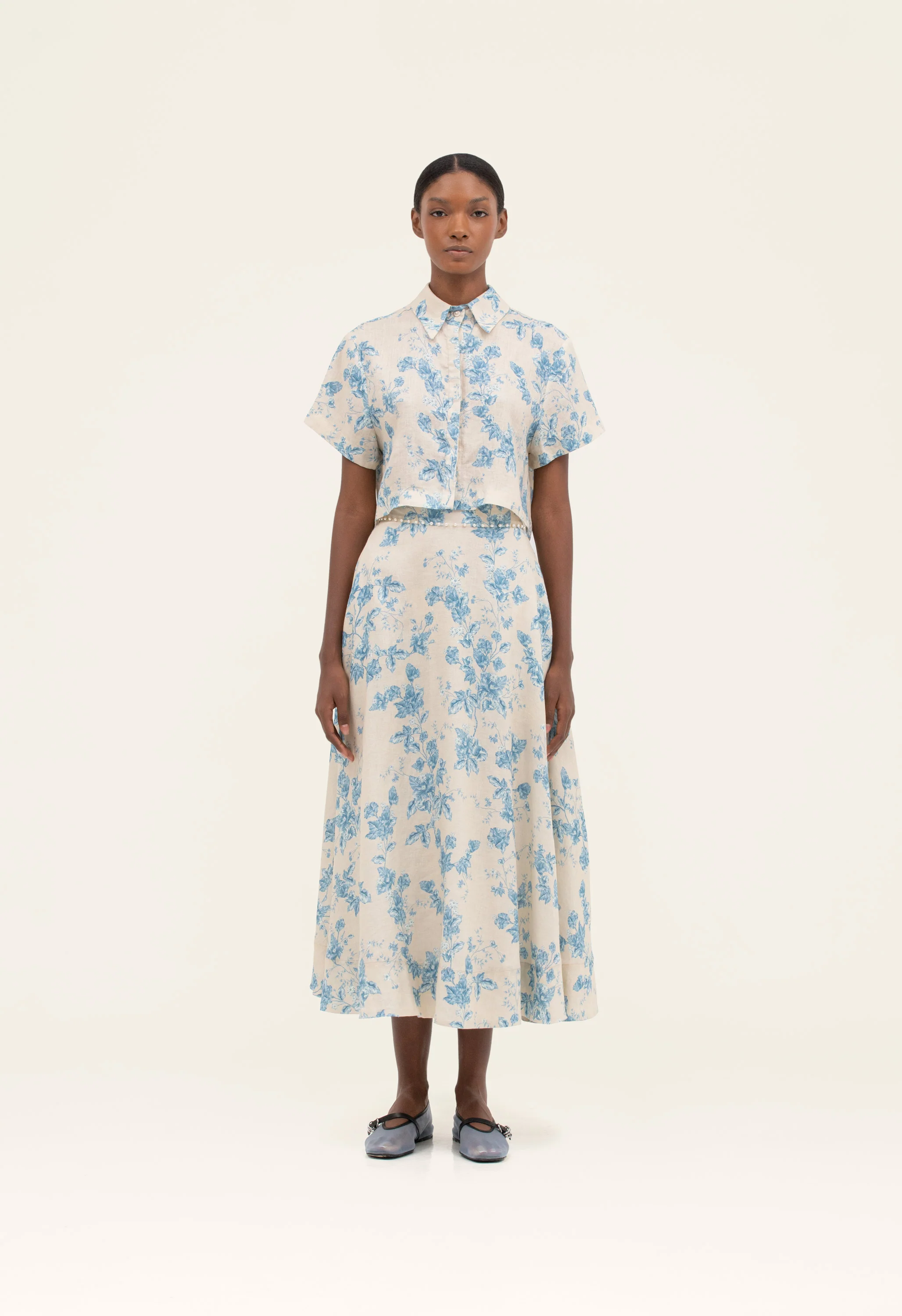 Bergamota Bougainvillea Maxi Skirt - Image 3