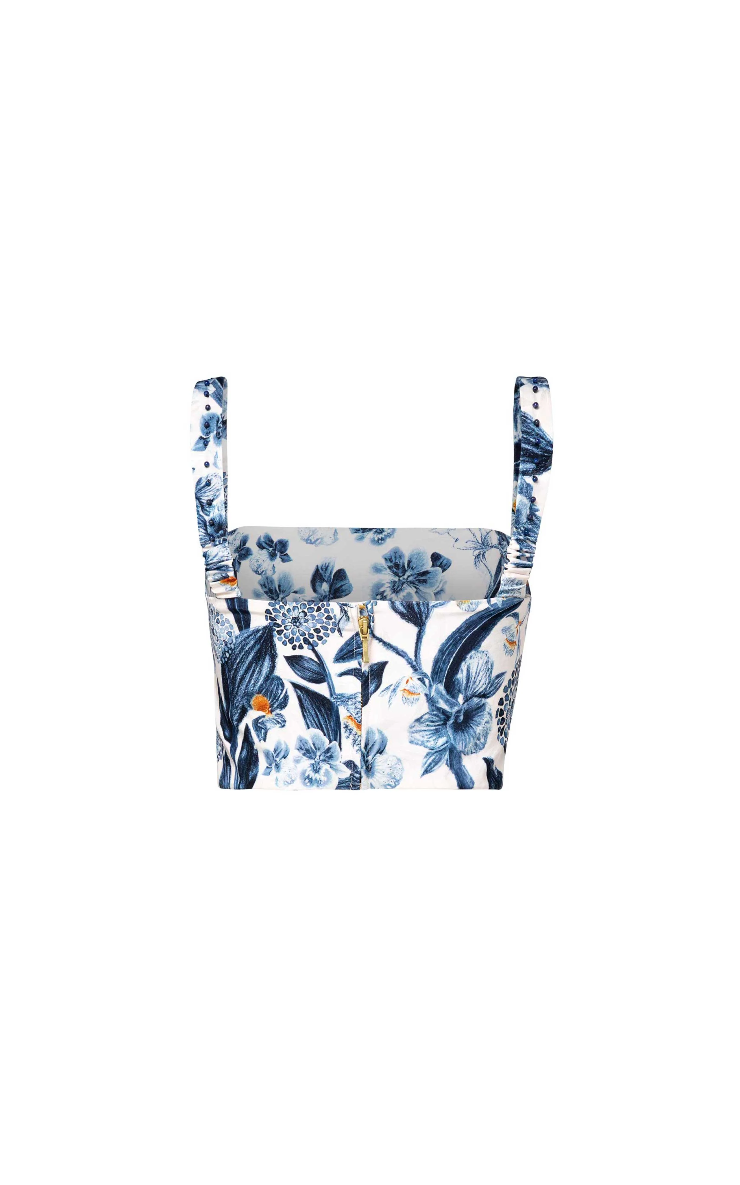 Cacao Petalo Cropped Top - Image 6