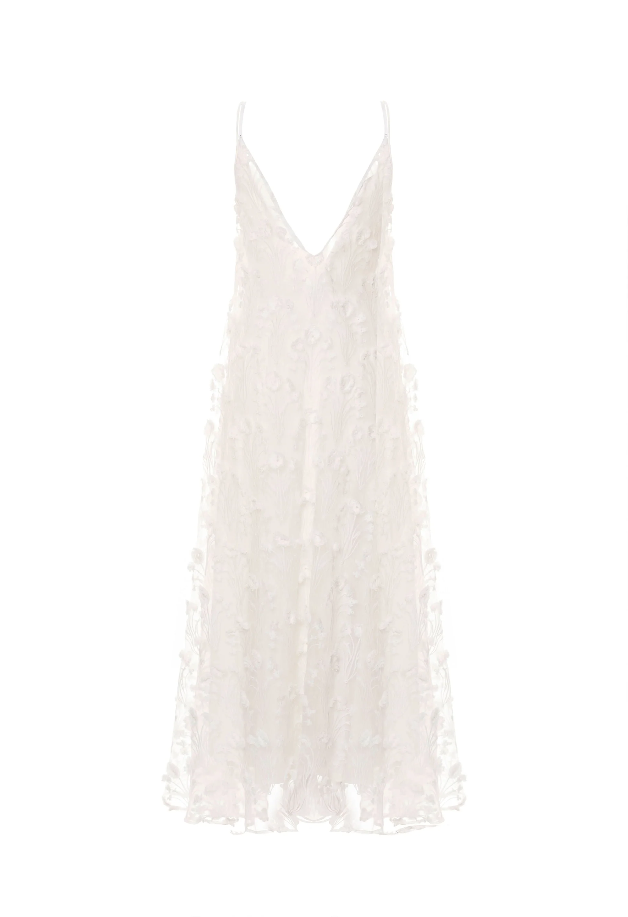 Hierbaluisa Diente de Leon Organza Maxi Dress - Image 6