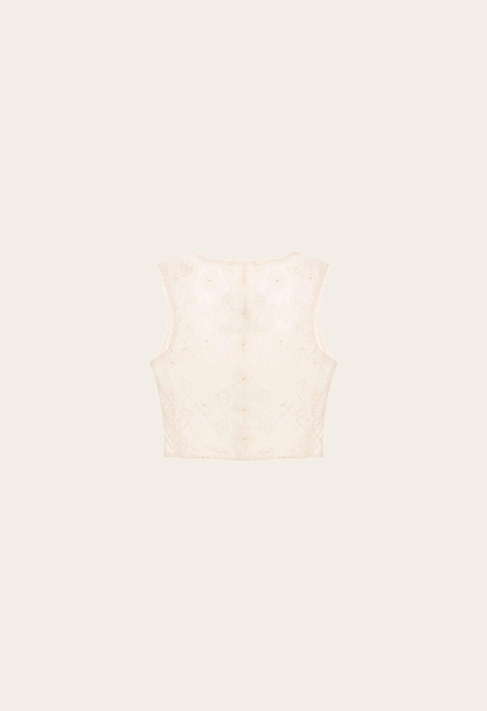 Cornalina Playa Cropped Top - Image 3