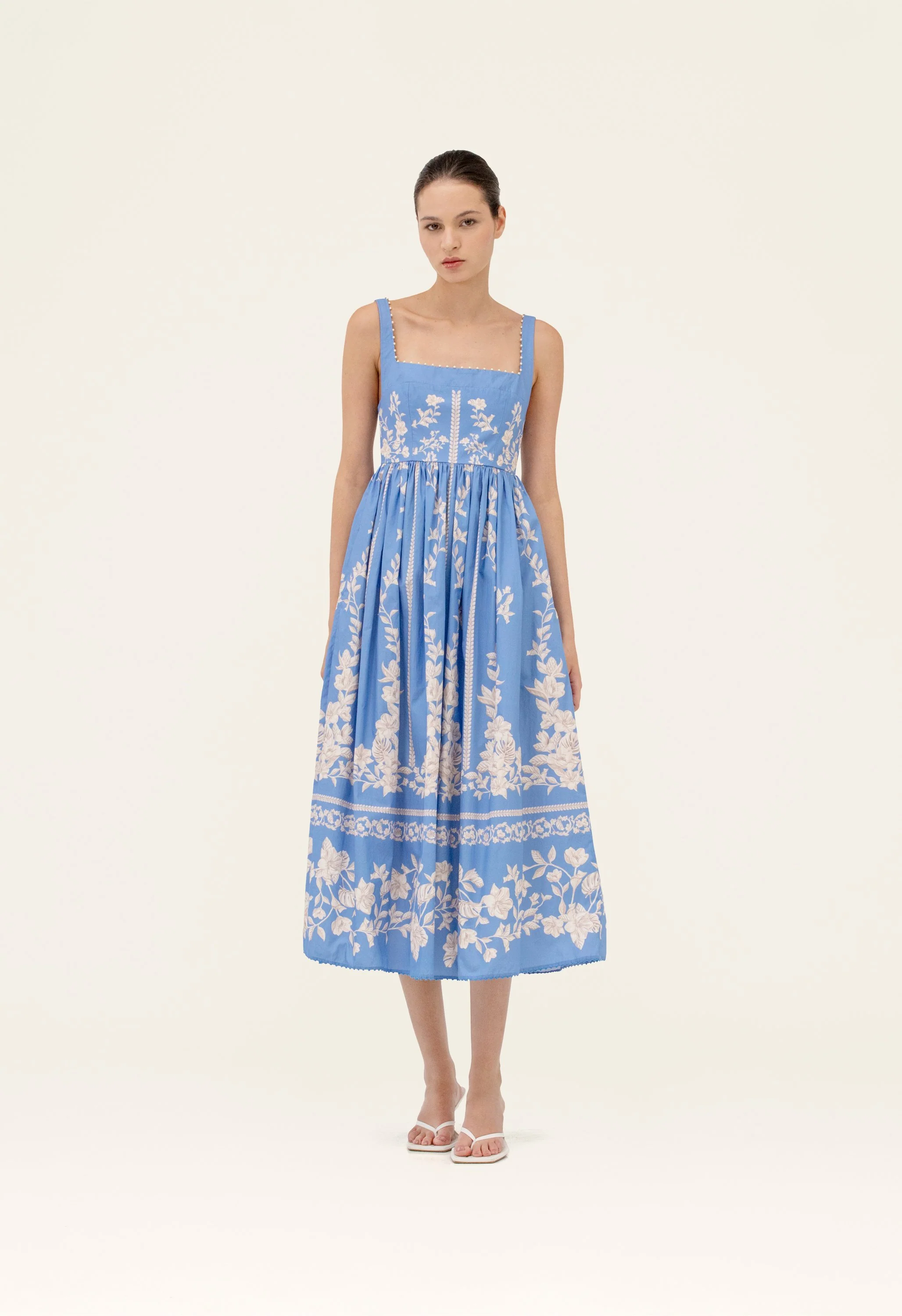 Barbara Madera Midi Dress